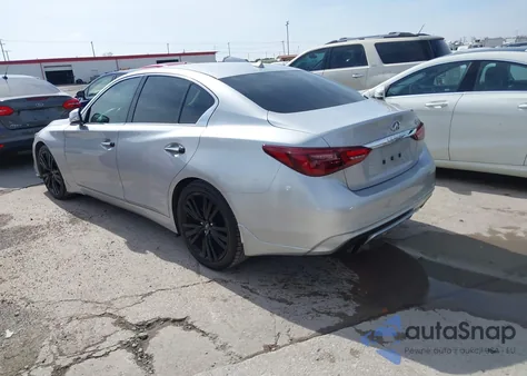 2018 Infiniti Q50 3.0T Sport z USA, uszkodzony, nr VIN JN1EV7AP0JM361074